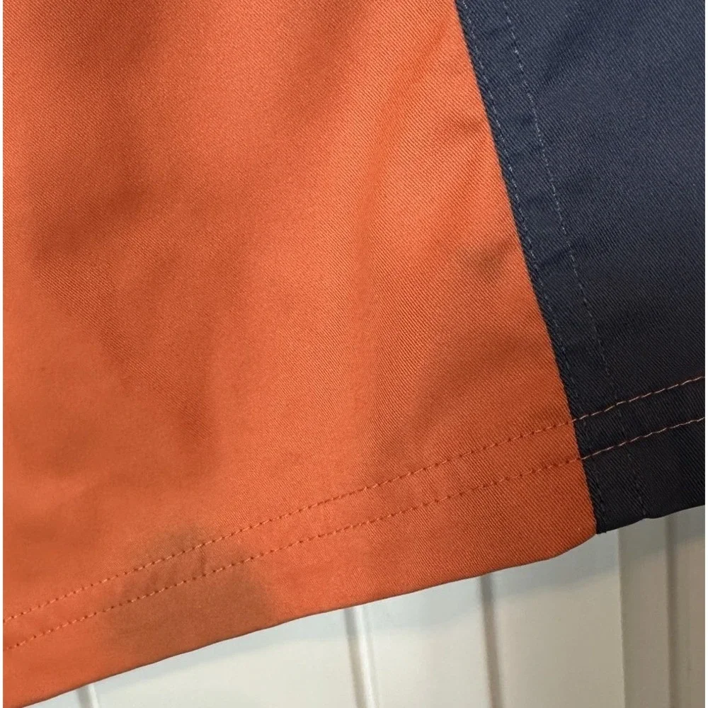REI Swim Trunks Mens 34 Orange Gray‎ Board Shorts Bathing Suit Mens Swimming